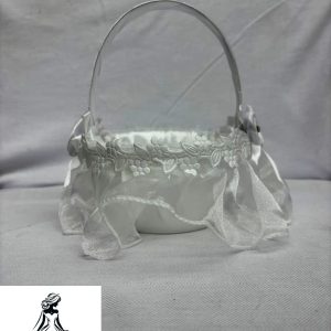 Flower Girl Basket Wedding Flower Basket